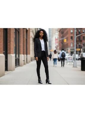 Black Women's Blazer by 1. State